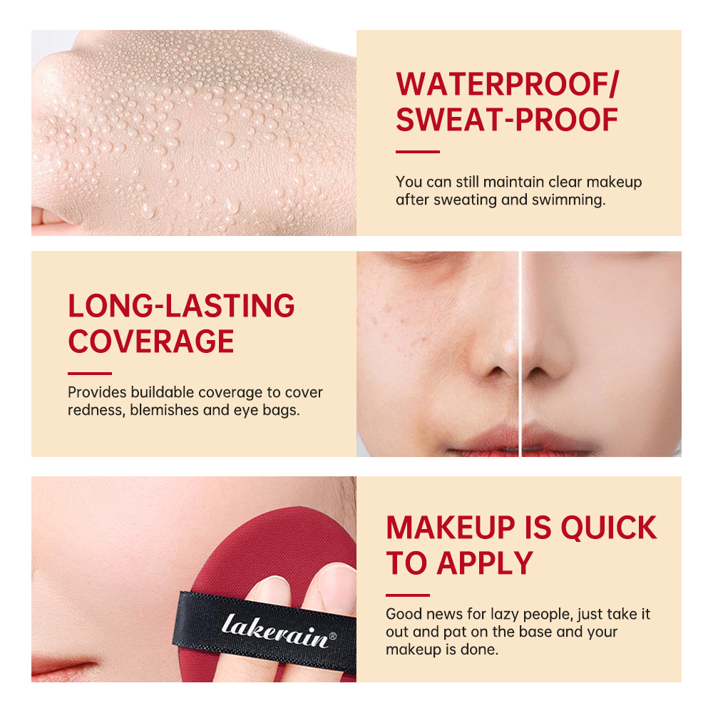 Lakerain Air Cushion Moisturiz - đánh giá và giá Bb Cushion Korean