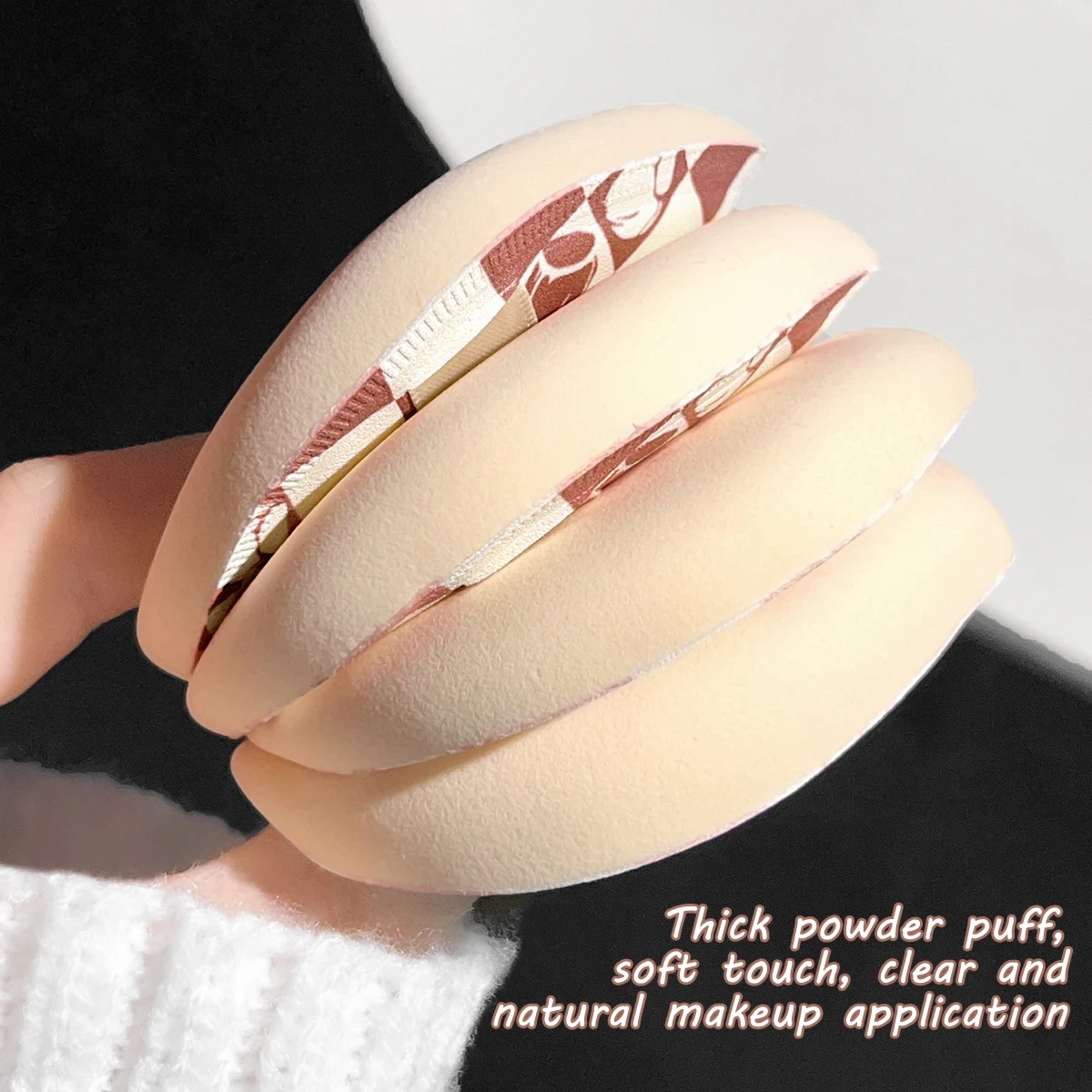 Dry and wet makeup puff sponge - đánh giá và giá Bb Cushion Korean