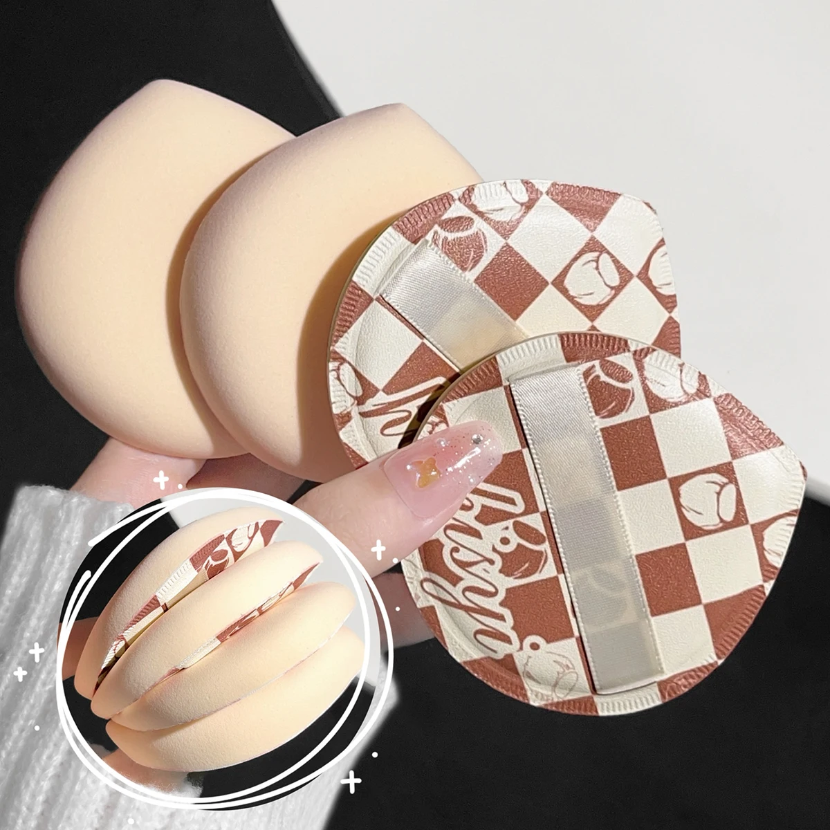 Dry and wet makeup puff sponge - đánh giá và giá Bb Cushion Korean