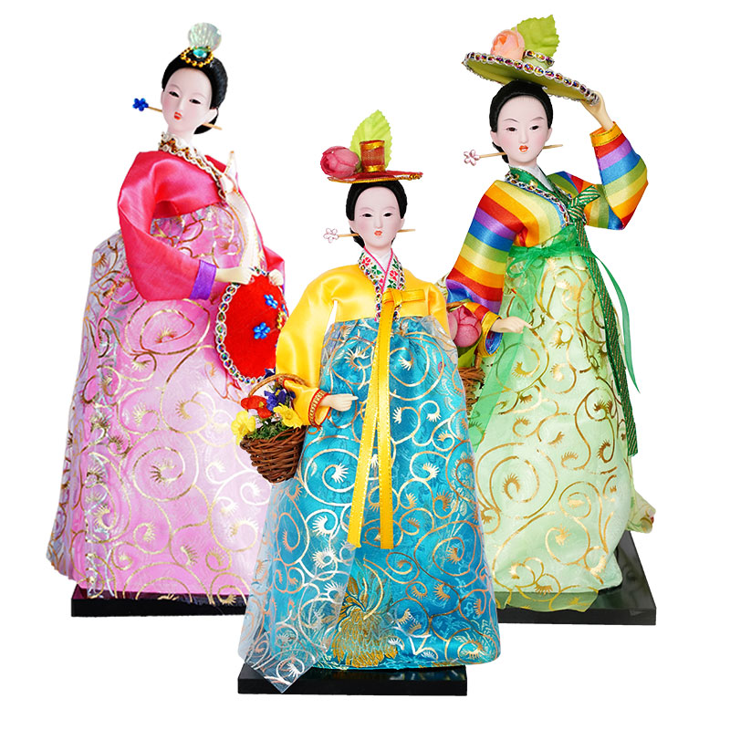 30 CM Korean National Doll Wed - đánh giá và giá Korean Lifestyle Items