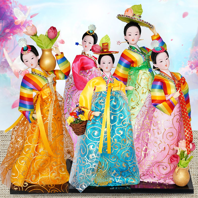 30 CM Korean National Doll Wed - đánh giá và giá Korean Lifestyle Items