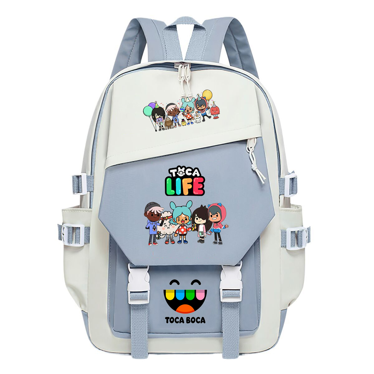 Toca Life World Print Backpack - đánh giá và giá Korean Girls Lifestyle