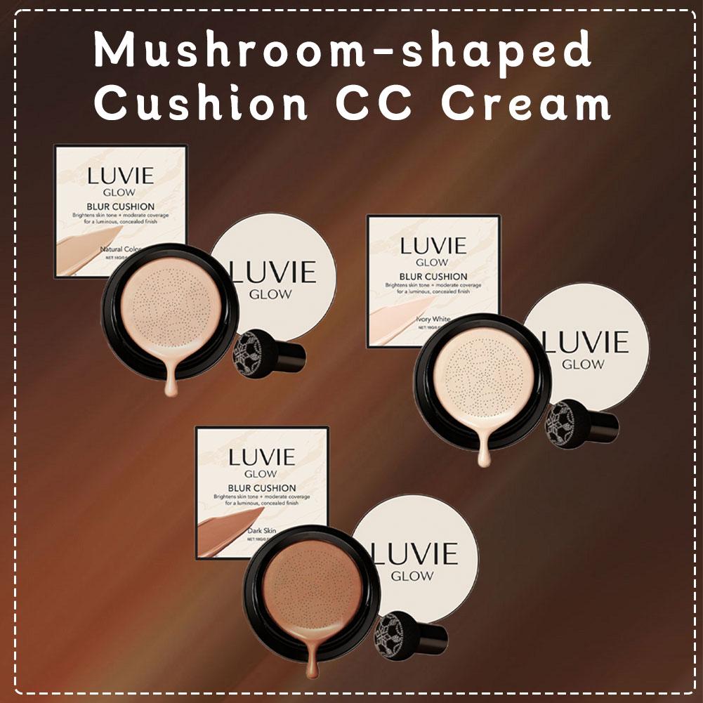 LUVIE GLOW Hydrating Mushroom  - đánh giá và giá Bb Cushion Korean